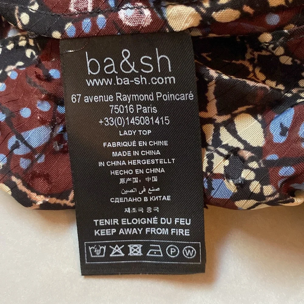 ba&sh blouse. Size small. - Picture 4 of 5